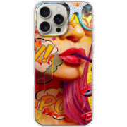 Чехол BoxFace Apple iPhone 16 Pro Max Yellow Girl Pop Art