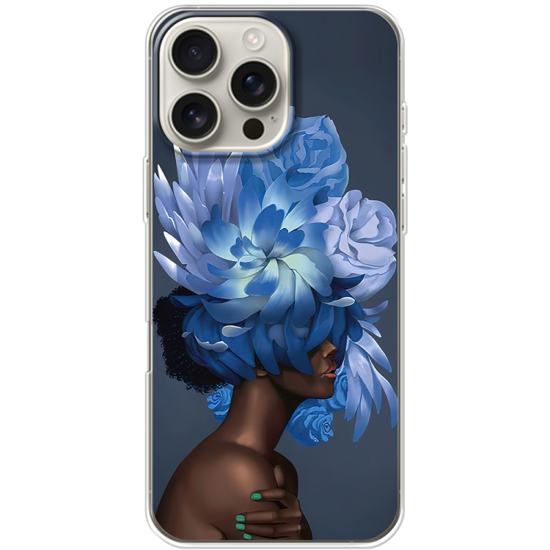 Чехол BoxFace Apple iPhone 16 Pro Max Exquisite Blue Flowers