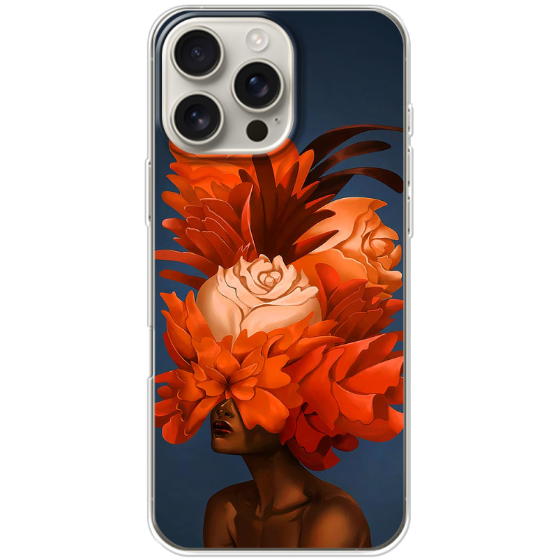 Чехол BoxFace Apple iPhone 16 Pro Max Exquisite Orange Flowers