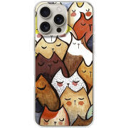 Чехол BoxFace Apple iPhone 16 Pro Max Sleepy Cats