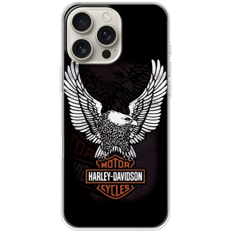 Чехол BoxFace Apple iPhone 16 Pro Max Harley Davidson and eagle