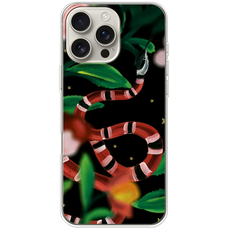 Чехол BoxFace Apple iPhone 16 Pro Max Red Snake