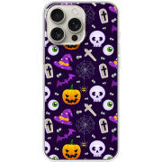 Чехол BoxFace Apple iPhone 16 Pro Max Halloween Purple Mood