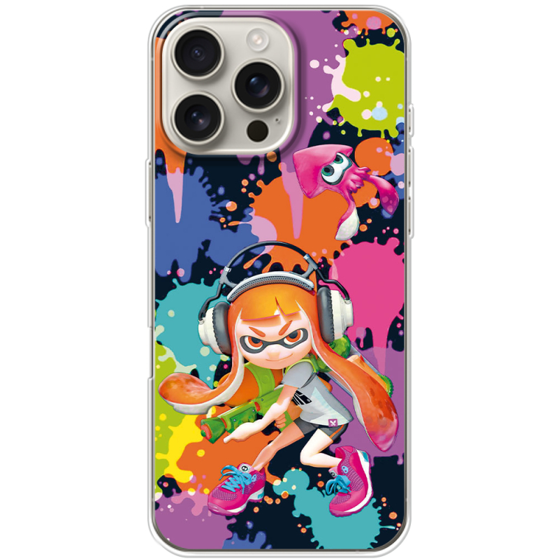 Чехол BoxFace Apple iPhone 16 Pro Max Splatoon Inklings