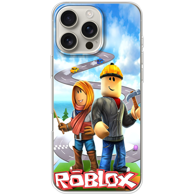 Чехол BoxFace Apple iPhone 16 Pro Max Roblox Білдерман