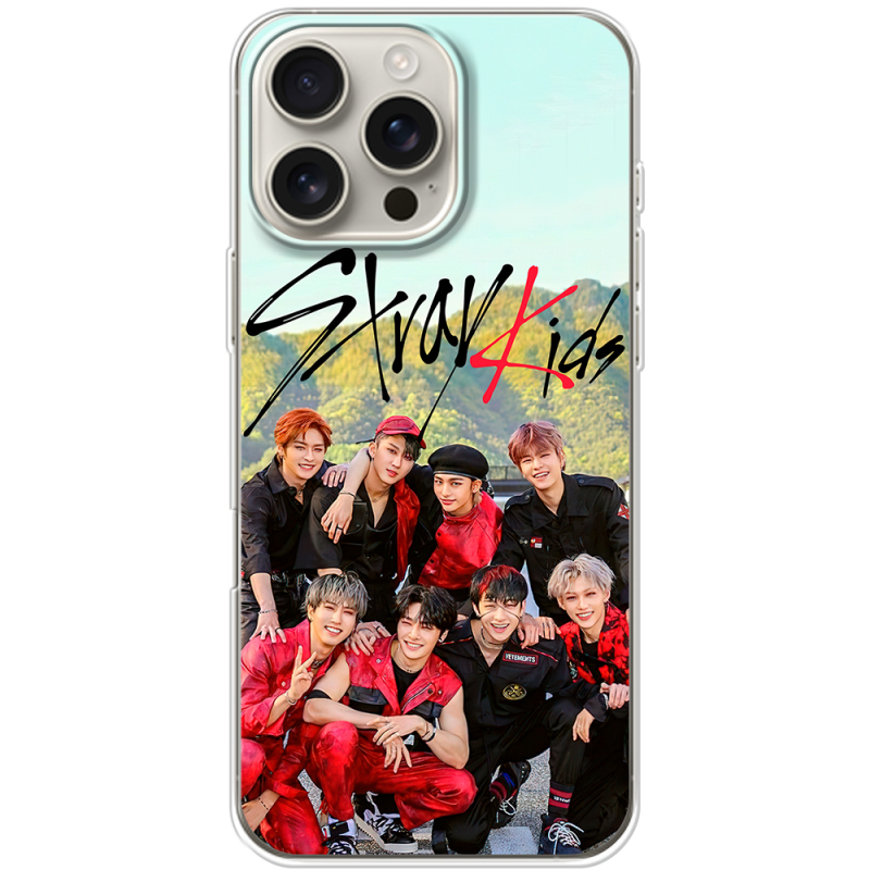 Чехол BoxFace Apple iPhone 16 Pro Max Stray Kids Boy Band