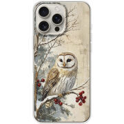 Чехол BoxFace Apple iPhone 16 Pro Max Christmas Owl