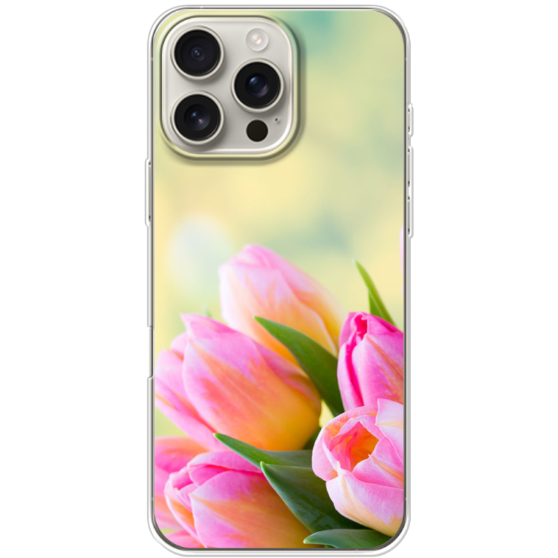 Чехол BoxFace Apple iPhone 16 Pro Max Bouquet of Tulips