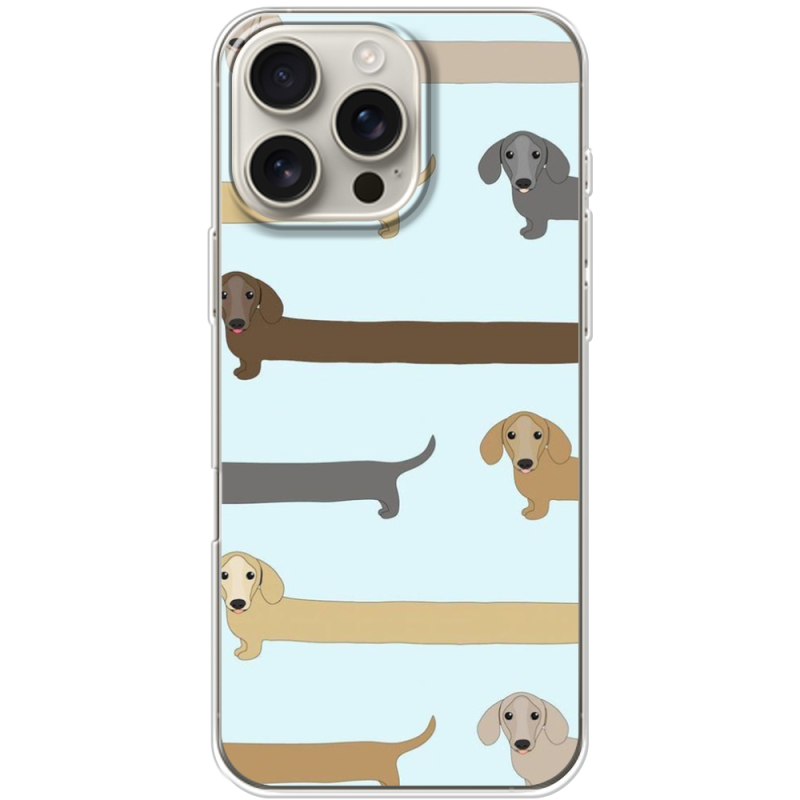 Чехол BoxFace Apple iPhone 16 Pro Max Dachshund