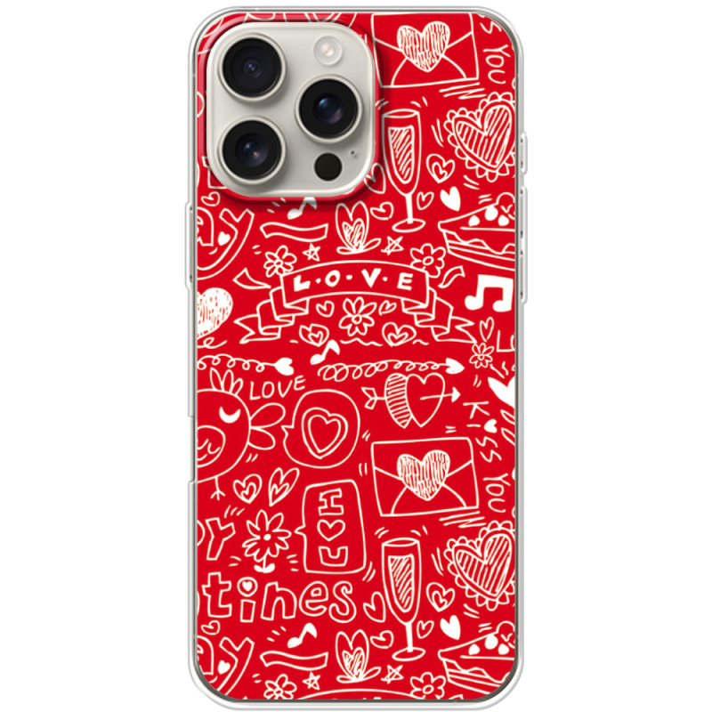 Чехол BoxFace Apple iPhone 16 Pro Max Happy Valentines