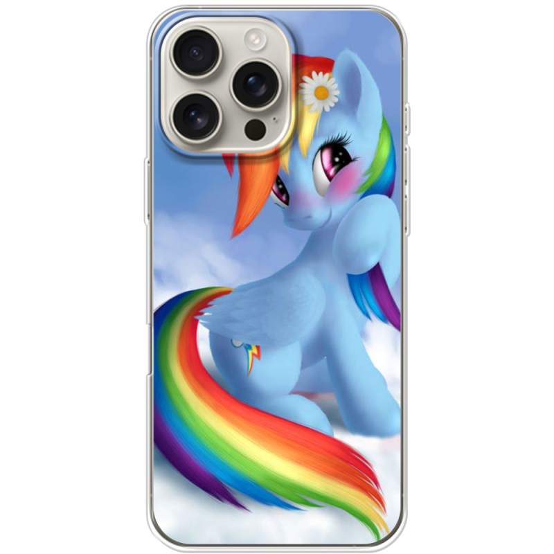 Чехол BoxFace Apple iPhone 16 Pro Max My Little Pony Rainbow Dash