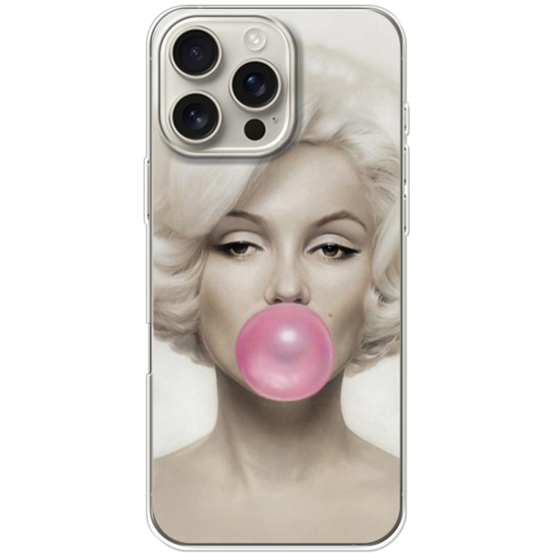 Чехол BoxFace Apple iPhone 16 Pro Max Marilyn Monroe Bubble Gum