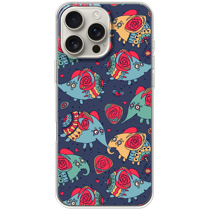 Чехол BoxFace Apple iPhone 16 Pro Max Flying Elephants