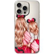 Прозрачный чехол BoxFace Apple iPhone 16 Pro Max Mouse Girls