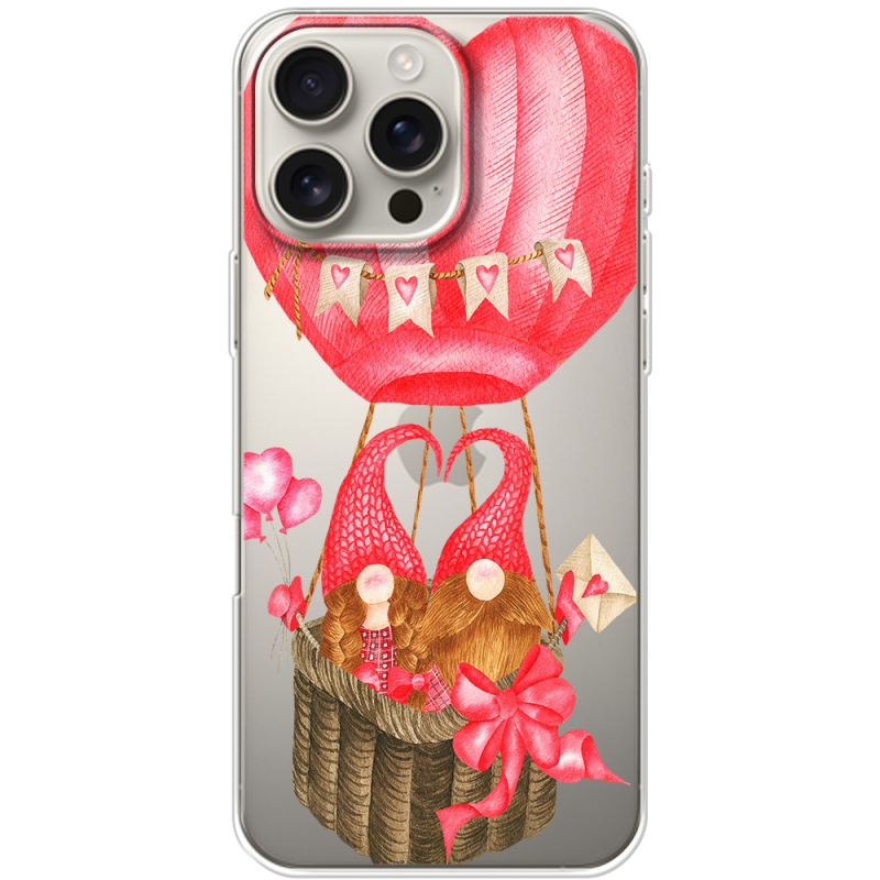 Прозрачный чехол BoxFace Apple iPhone 16 Pro Max Valentine Dwarfs