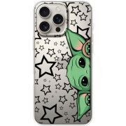 Прозрачный чехол BoxFace Apple iPhone 16 Pro Max Baby Yoda