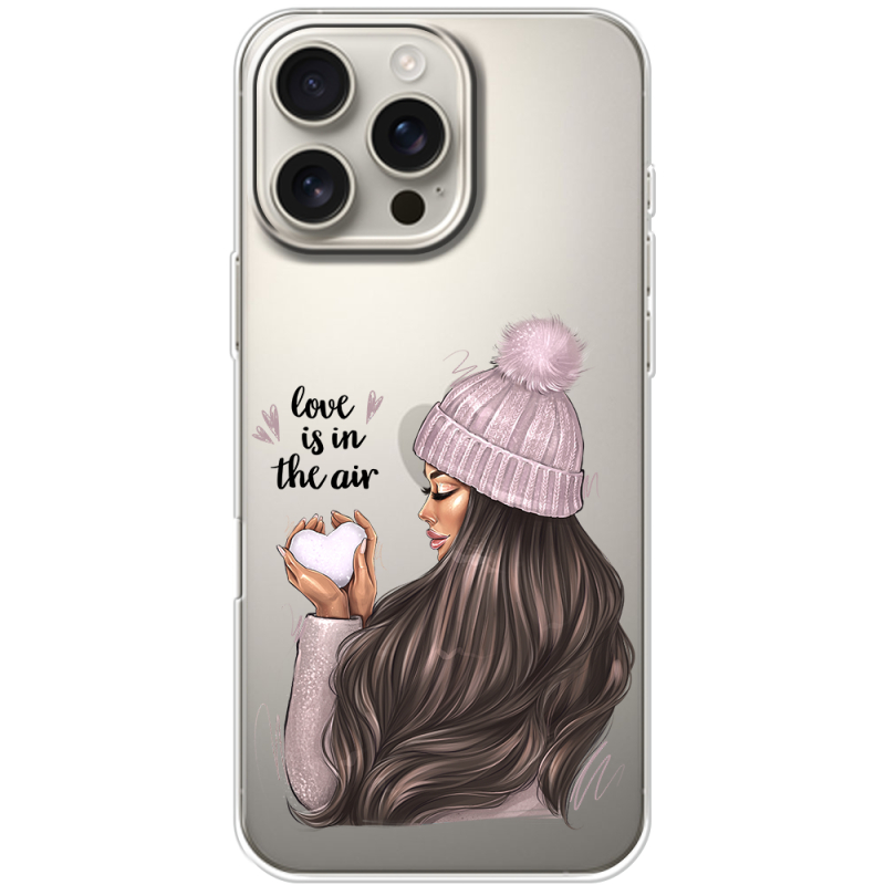 Прозрачный чехол BoxFace Apple iPhone 16 Pro Max love is in the air