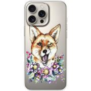 Прозрачный чехол BoxFace Apple iPhone 16 Pro Max Winking Fox