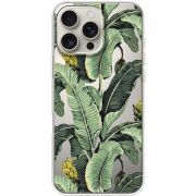 Прозрачный чехол BoxFace Apple iPhone 16 Pro Max Banana Leaves