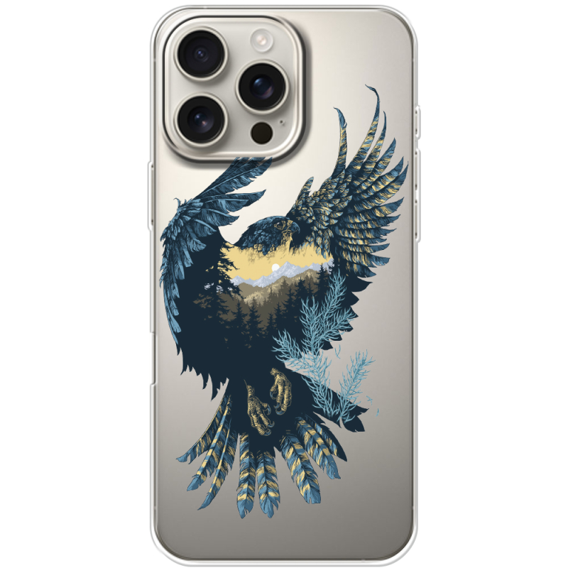 Прозрачный чехол BoxFace Apple iPhone 16 Pro Max Eagle