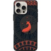 Черный чехол BoxFace Apple iPhone 16 Pro Max Ornament