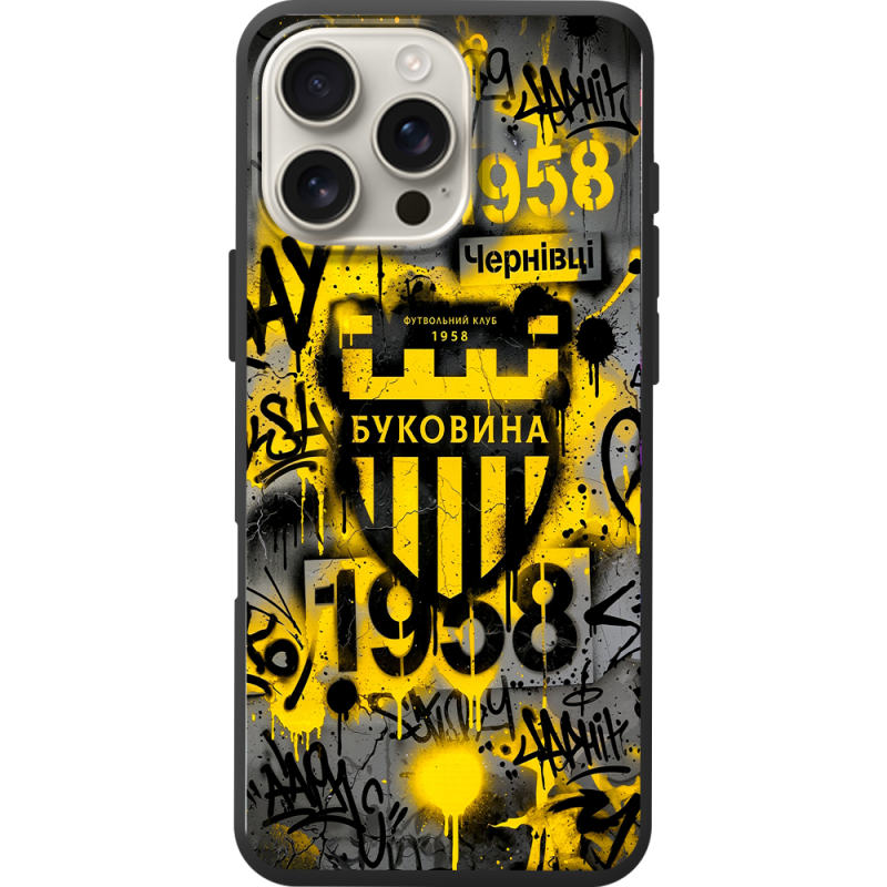 Черный чехол BoxFace Apple iPhone 16 Pro Max 