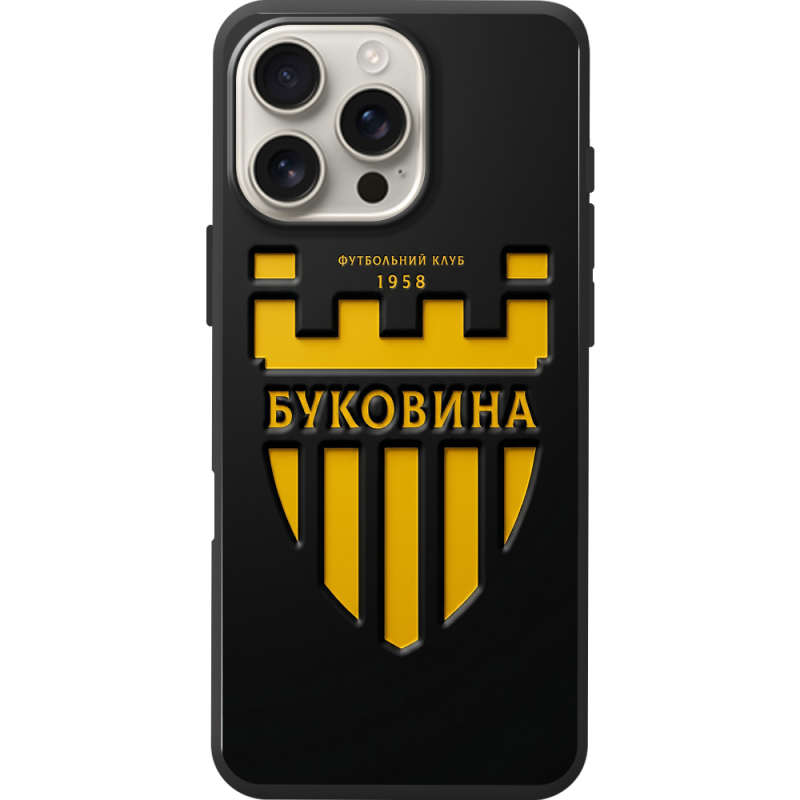 Черный чехол BoxFace Apple iPhone 16 Pro Max 