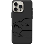 Черный чехол BoxFace Apple iPhone 16 Pro Max Sportcar