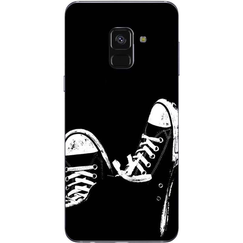 Чехол Uprint Samsung A530 Galaxy A8 2018 Black Sneakers
