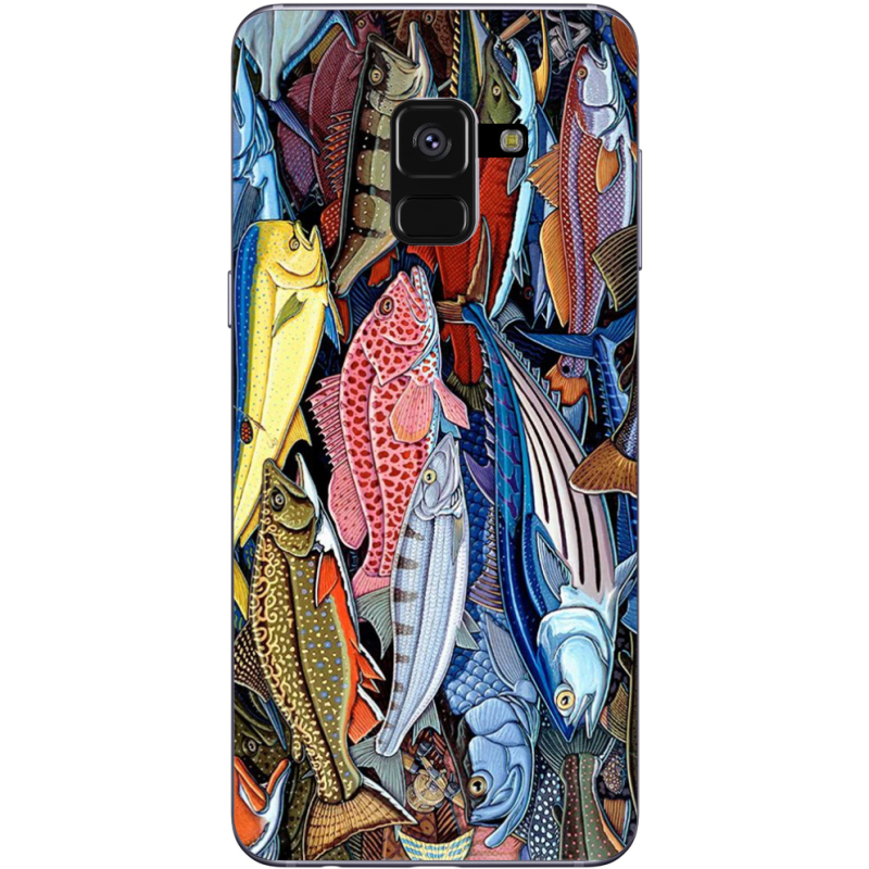 Чехол Uprint Samsung A530 Galaxy A8 2018 Sea Fish