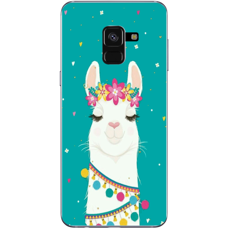 Чехол Uprint Samsung A530 Galaxy A8 2018 Cold Llama