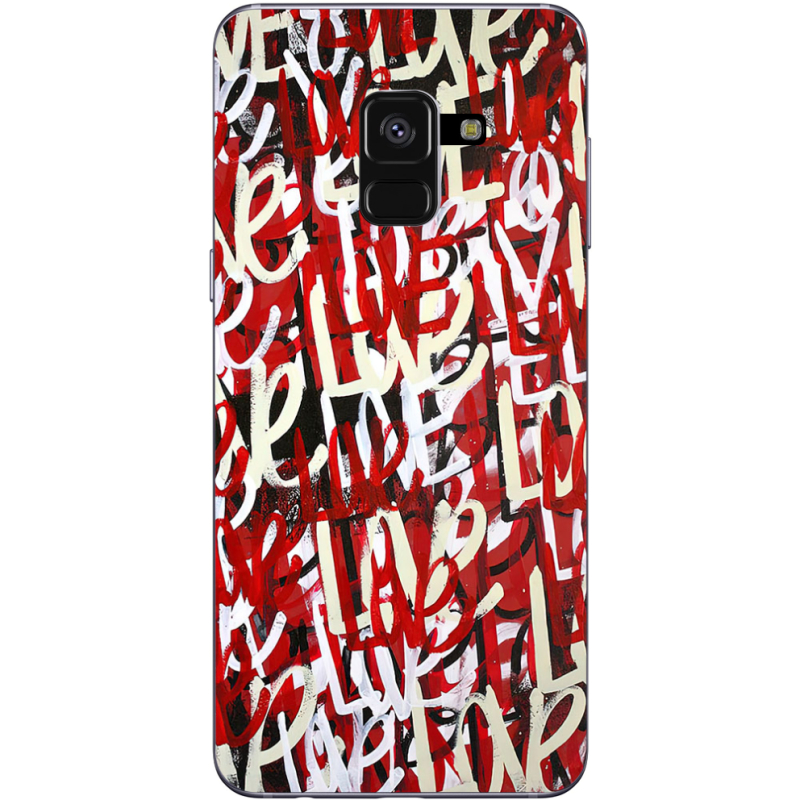 Чехол Uprint Samsung A530 Galaxy A8 2018 Love Graffiti