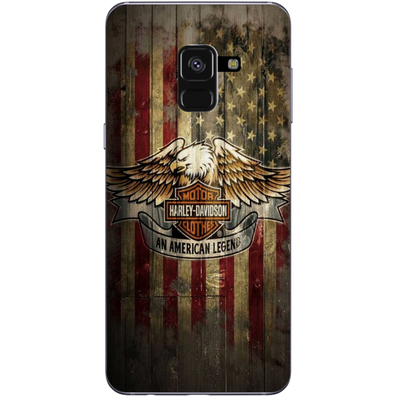 Чехол Uprint Samsung A530 Galaxy A8 2018 Harley An American Legend