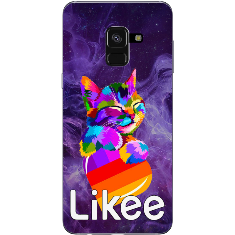 Чехол Uprint Samsung A530 Galaxy A8 2018 Likee Cat