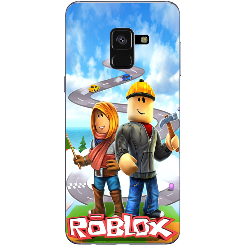 Чехол Uprint Samsung A530 Galaxy A8 2018 Roblox Білдерман