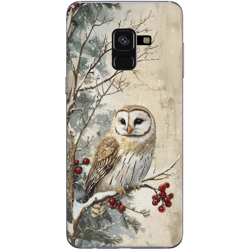 Чехол Uprint Samsung A530 Galaxy A8 2018 Christmas Owl