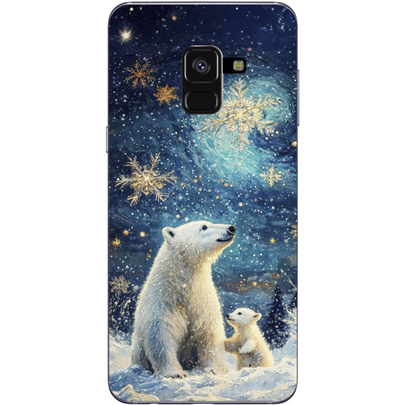 Чехол Uprint Samsung A530 Galaxy A8 2018 Північні ведмеді