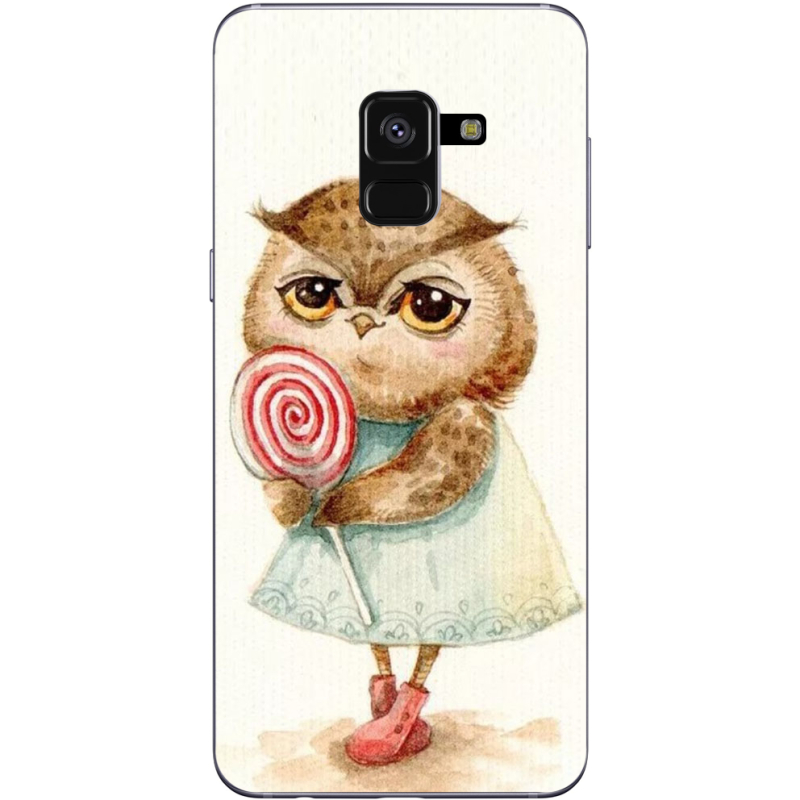 Чехол Uprint Samsung A530 Galaxy A8 2018 Совушка