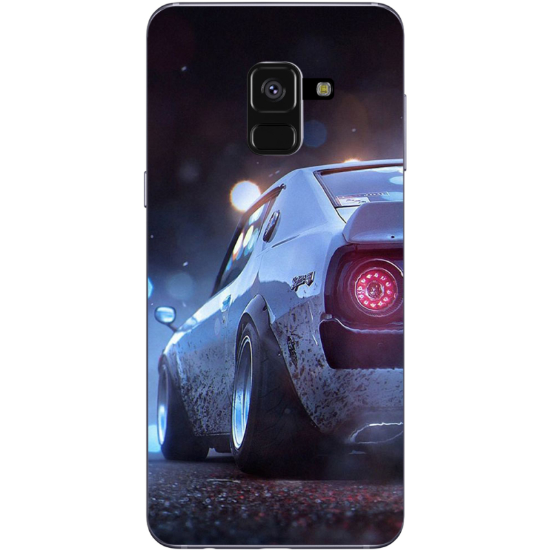 Чехол Uprint Samsung A530 Galaxy A8 2018 Silver Car