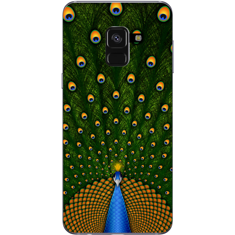 Чехол Uprint Samsung A530 Galaxy A8 2018 Peacocks Tail