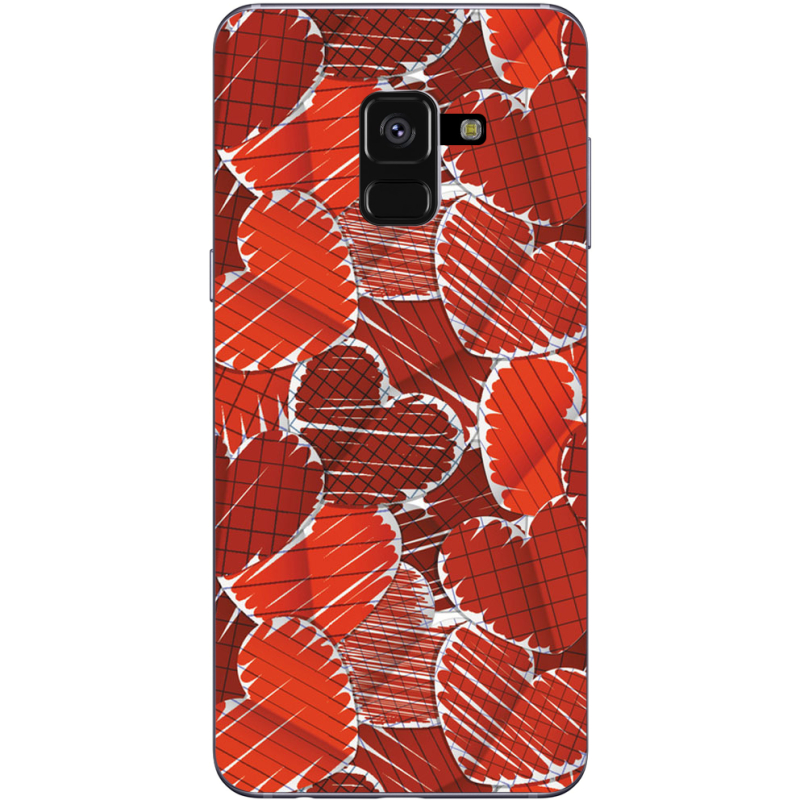 Чехол Uprint Samsung A530 Galaxy A8 2018 Heart Strings