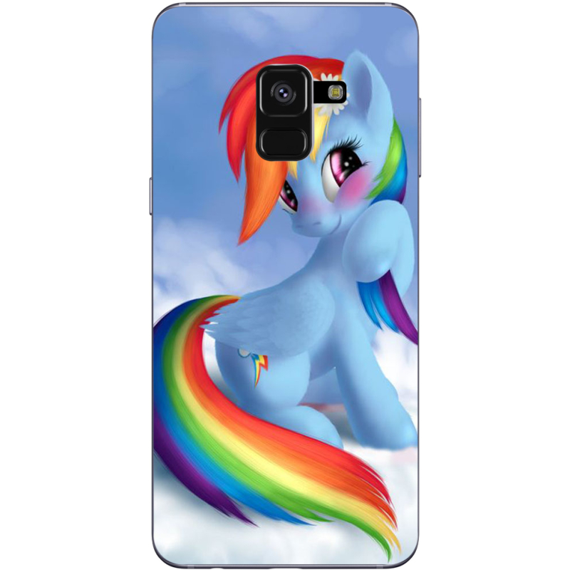 Чехол Uprint Samsung A530 Galaxy A8 2018 My Little Pony Rainbow Dash