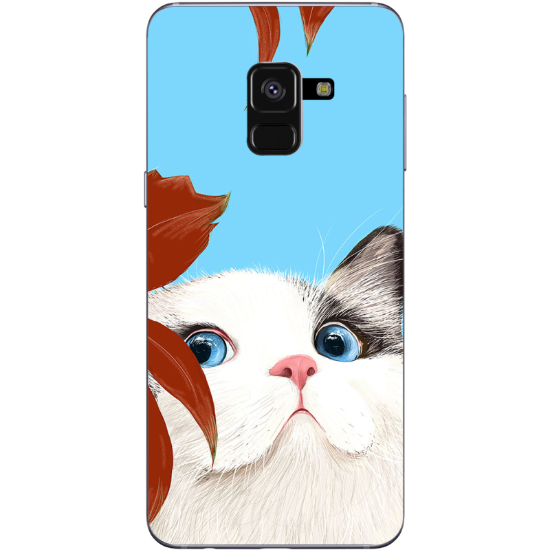 Чехол Uprint Samsung A530 Galaxy A8 2018 Wondering Cat