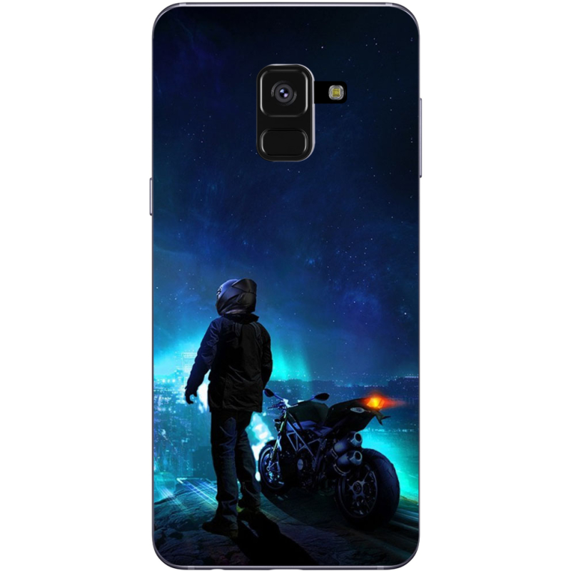 Чехол Uprint Samsung A530 Galaxy A8 2018 Motorcyclist