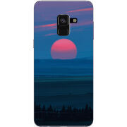 Чехол Uprint Samsung A530 Galaxy A8 2018 Cold Red Light