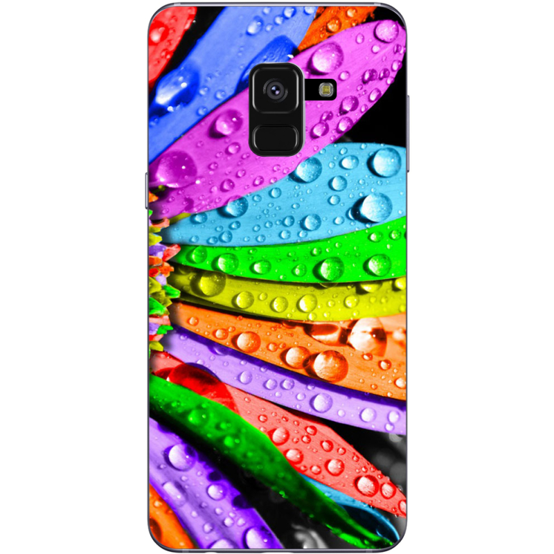 Чехол Uprint Samsung A530 Galaxy A8 2018 Colored Chamomile