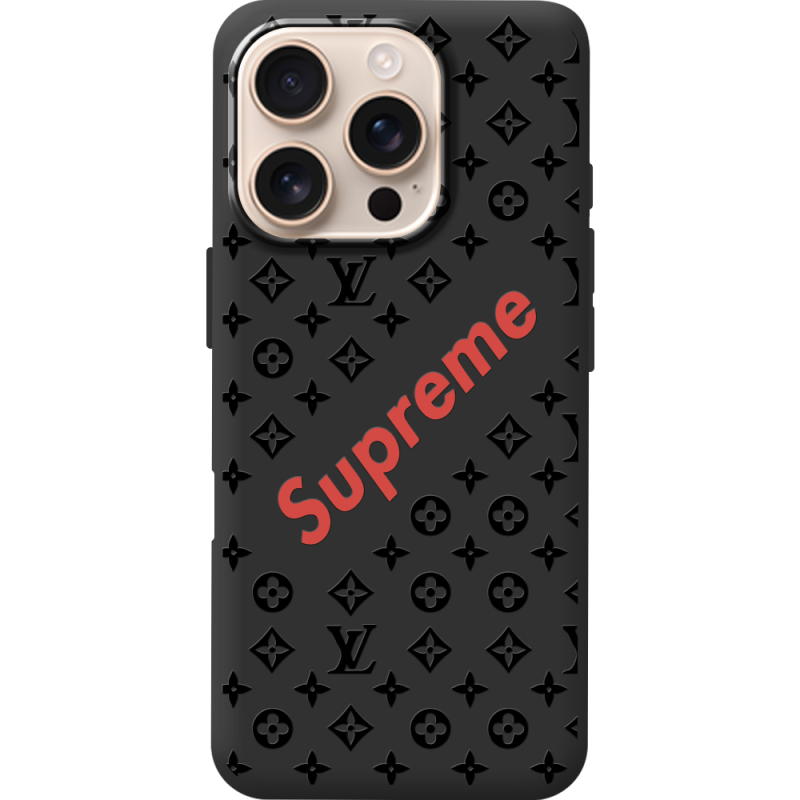 Черный чехол BoxFace Apple iPhone 16 Pro Style S