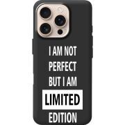 Черный чехол BoxFace Apple iPhone 16 Pro Limited Edition