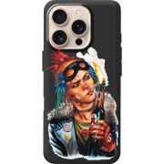 Черный чехол BoxFace Apple iPhone 16 Pro Tanker Girl