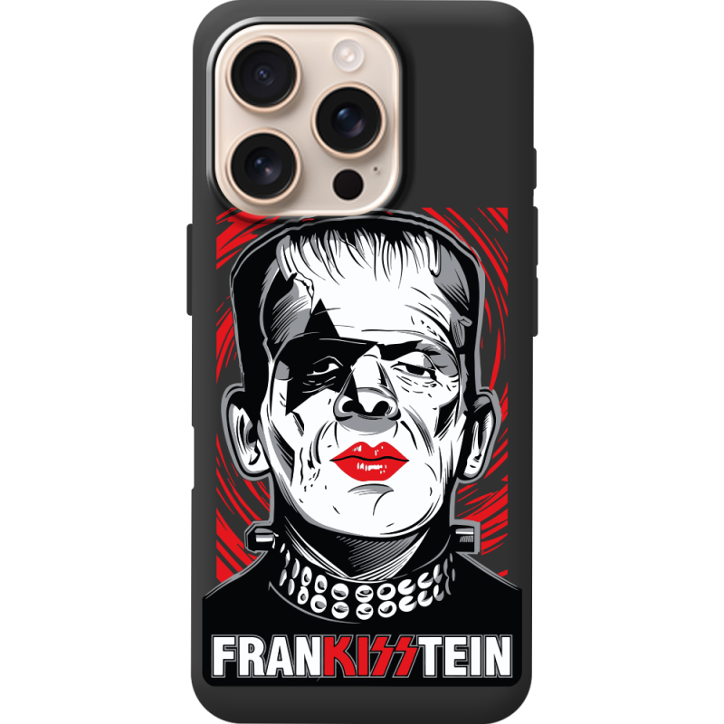 Черный чехол BoxFace Apple iPhone 16 Pro Frankisstein